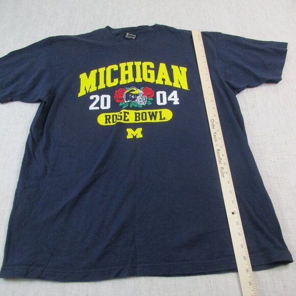 Michigan Wolverines T-Shirt Mens XL Navy Gear For Sports NCAA Football Sports - Picture 4 of 7